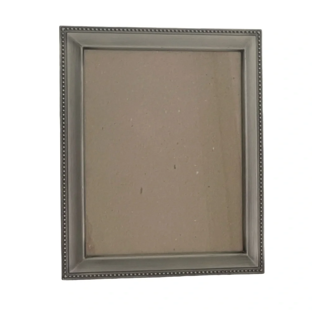 Carr Pewter Beaded Edge 8x10 Picture Frame Classic Silver Photo Frame